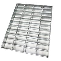 Plateforme en treillis galvanisé de type I, vente directe d'usine, grille en acier ASTM A1011 avec drain en carbone