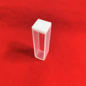 Estándar de laboratorio Q104 Cubetas cuadradas resistentes a ácidos y álcalis con tapa de celda de cuarzo Espectrofotómetro Cubeta de cuarzo - Product Image 1