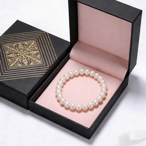Caja de Joyería Pequeña de Alta Calidad con Inserto de Terciopelo, Caja Magnética Exquisita para Empaque - Product Image 6