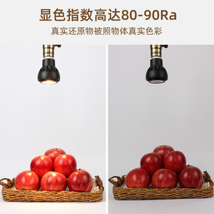 LED <b>Spotlight</b> Bulb E27 3W 5W COB Cup Lamp Warm Light Source For Restaurant Downlights - Product Image 3