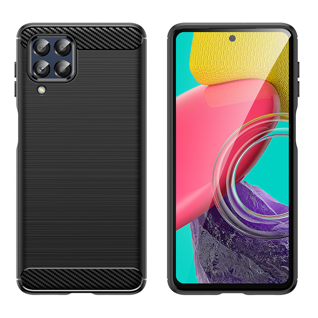 High Quality Silicone Mobile Phone Case Drop-proof Tpu case Accessories for Samsung M53 M54 5G