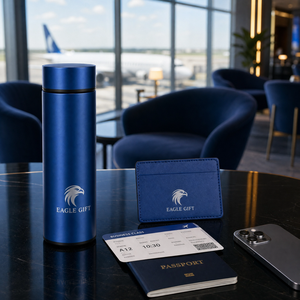 Sets Ejecutivos Promocionales al por Mayor, Personalizados, de Lujo, Diseño Único, Cajón de Cartón Azul Rey, Impresión Serigráfica - Product Image 6