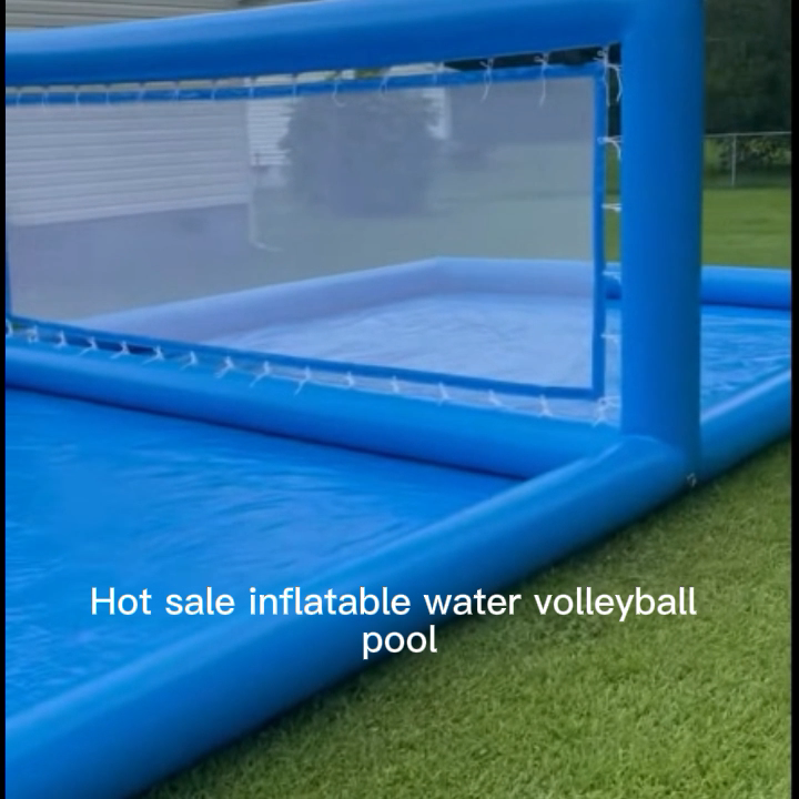Inflatable Volleyball Net Beach Volleyball Game Set Inflatable