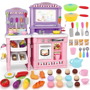 ห้องครัวขนาดใหญ่หรูหราแกล้งเล่นบ้านของเล่นชุดด้วยเสียงและแสง - Product Image 5