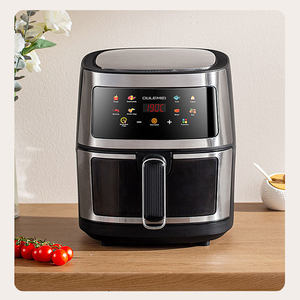 Nueva freidora de aire digital Freidoras de aire sin aceite de acero inoxidable con revestimiento antiadherente Comidas rápidas en minutos Horno de freidora de aire - Product Image 6