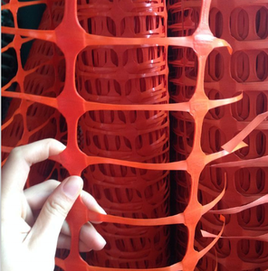 Arancione arena di recinzione di plastica o di confine, barriera mesh scherma, metallo posta in gioco - Product Image 2