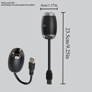 Lumière ambiante USB ciel étoilé pour voiture, projecteur de décoration intérieure de voiture avec film - Product Image 4