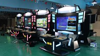 Vente chaude 55 pouces adulte combat Arcade Cabinet prix usine droit Machine de jeu à pièces