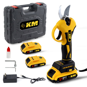 กรรไกรตัดกิ่งไฟฟ้า Km 21V Max ใช้แบตเตอรี่ สำหรับทำสวนและจัดสวน พร้อมด้ามจับกันลื่น - Product Image 3