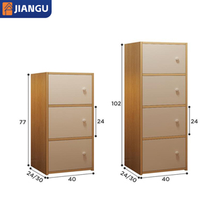 Commode simple et moderne avec tiroirs, armoire à panneaux, armoire à seau pour la <span class=keywords><strong>chambre</strong></span> à coucher, armoire murale pour le salon, <span class=keywords><strong>rangement</strong></span> au bout du lit - Product Image 4
