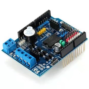 Stock <strong>Shield</strong> R3 DC <strong>Motor</strong> Driver Shiled Board Module L298P - Product Image 1