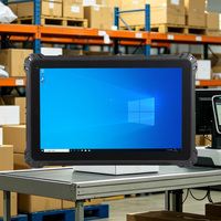 Tableta Industrial con Lector de Huellas Dactilares de 10.1 Pulgadas para Control de AGV, Windows/Linux, Personalizable OEM, Escáner 2D, Lector RFID, Directo de Fábrica