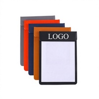 Porte-documents en cuir PU A4 avec aimant et porte-stylo, bloc-notes pliable pour le bureau, les affaires, l'école