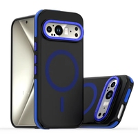 Étui de téléphone magnétique original en cuir artificiel de luxe N52 anti-jaunissement, anti-traces de doigts et étanche pour la série Google Pixel 9