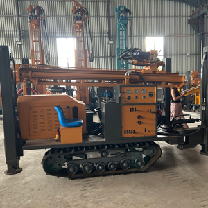 트럭 장착 시추공 드릴 머신 유압 로타리 오일 드릴링 장비 물 우물 드릴링 장비 - Product Image 1