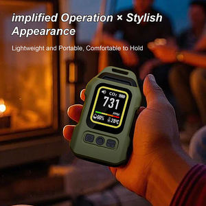 Moniteur de qualité de l'air intelligent 4 en 1, <span class=keywords><strong>détecteur</strong></span> de CO et de CO2 avec alarme sonore et visuelle de température/humidité pour le <span class=keywords><strong>camping</strong></span>, l'hôtel, les voyages, la tente, la voiture, le <span class=keywords><strong>camping</strong></span>-<span class=keywords><strong>car</strong></span> - Product Image 3