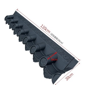 Nhựa nhân tạo nhựa mái ngói PP cổ Roof tấm không thấm nước lớp phủ nhà vật liệu xây dựng ASA nhựa tổng hợp mái ngói - Product Image 2