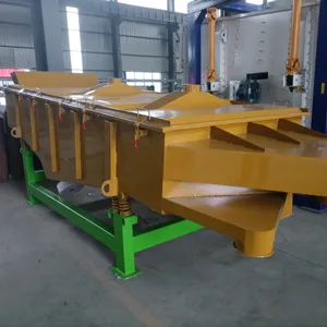 Made In China Linear Vibrating Screen Double Deck Vibrating Screen Sifter Machine Vibrating Seiving Machine