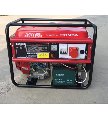 220V 380V 50HZ 1 Phase GX160 Engine 2KW 2KVA Gasoline Generator Small Light Weight Petrol Generator 2kw