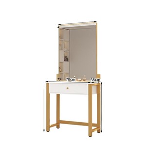 Sevilla Led <b>Mirror</b> Cabinet With Light Touch Switch <b>Rectangular</b> Wooden Modern Design For Commercial Salon Use - Product Image 5