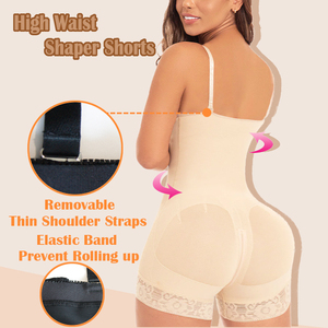 Gaines de façonnage colombiennes Faha post-chirurgie Shorts de façonnage à haute compression Corset de levage des fesses <span class=keywords><strong>culotte</strong></span> de contrôle plus mince - Product Image 4
