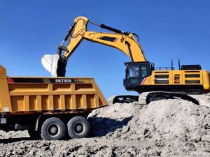 Skt90s 6x4 60 tấn Tải trọng ngầm khai thác mỏ truckwide cơ thể khai thác mỏ xe tải skt90s cho tôi - Product Image 6