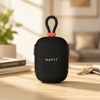 Haut-parleur sans fil portable Havit SK929BT avec son stéréo, étanche IPX7, autonomie de 5 à 10 heures, pour la maison, l'extérieur et les voyages