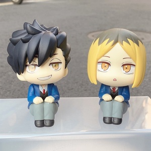 ฟิกเกอร์อนิเมะญี่ปุ่น Haikyuu ดีไซน์ใหม่ โคซึเมะ เคนมะ คุโร่ เท็ตสึโร่ แบบ Q-Style  วัสดุ PVC ของตกแต่งรถยนต์ ของสะสม - Product Image 1