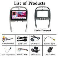 Autoradio Qualcomm 10 pouces avec prise en charge FM, DSP, Mirror Link, commande au volant, lecteur DVD pour Chery Tiggo3 2009-2013