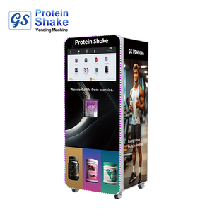 Automatic Touch Screen Milkshake Gym Cold Mixed Drink Coffee Protein Shake Vending Machine with Independent Mixing System - Product Image 1