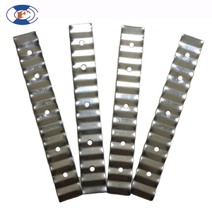 HF Vente en gros Design industriel Anti-Corrosion Durable Aluminium <span class=keywords><strong>Fer</strong></span> Acier Zig Zag Briques ondulées Attaches murales pour immeuble de bureaux - Product Image 1