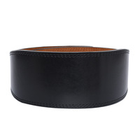 Ceinture de musculation en cuir de vache véritable personnalisée pour soulevés de terre, squats et entraînement de force, unisexe, vente en gros, ceinture de powerlifting