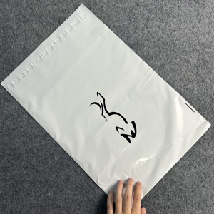 Sacs de fret aérien personnalisés logistique postale compostable <span class=keywords><strong>colis</strong></span> de vêtements emballage postal scellé en plastique poly enveloppe postale - Product Image 1