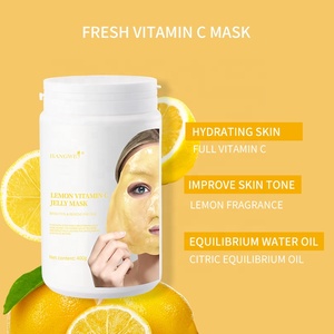 Diy Spa chino a base de hierbas máscara de gelatina suave en polvo blanqueamiento Natural Peel Off goma limón jalea máscara Facial - Product Image 2