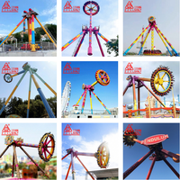 Fournisseur chinois d'équipements d'attractions pour parcs d'attractions en plein air : Manège à grande balançoire, Manège à grande frisbee