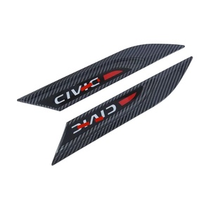 Garniture <span class=keywords><strong>de</strong></span> capot, cache-réservoir, coque <span class=keywords><strong>de</strong></span> rétroviseur, poignée <span class=keywords><strong>de</strong></span> <span class=keywords><strong>porte</strong></span> et garniture d'aile pour Civic 2022, compatible avec le code modèle 872355 - Product Image 5