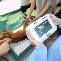 Équipement radioactif à rayons X de poche vétérinaire médical Système DR pour animaux Hôpital vétérinaire Machine à rayons X numérique portable