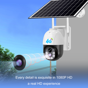 กล้องวงจรปิด V380 Pro Wifi Solar PTZ Dome แบบสองเลนส์  WiFi IP66 กันน้ำ สำหรับภายนอกอาคาร - Product Image 4