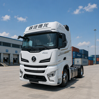 Camion tracteur SHACMAN 6x4 remis à neuf, tracteur routier 375 CV, moteur Weichai, camion lourd Shacman