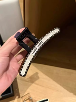 Pinces à cheveux de marque de créateur, polyvalentes, élégantes et sophistiquées, parfaites pour les soirées, accessoires pour cheveux pour femmes, pinces à cheveux avec lettres.