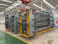Système de cages automatiques pour l'élevage de poulets de chair et de poules pondeuses, équipement d'élevage de volailles et d'équipement d'élevage de poulettes