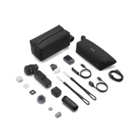 Cámara Gimbal de Bolsillo Osmo Pocket 4P Sport, Pantalla Táctil 4K, Resistente al Agua hasta 50 m, Rango Dinámico de 14 Stops, Seguimiento Activo, Enfoque Inteligente