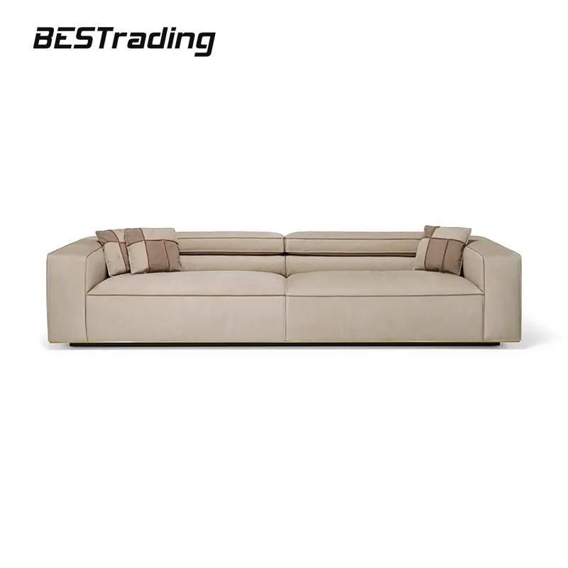 Moderne Ontwerpen Textil Hoek Lounge Couch Sets Woonkamer Bekleding Met Beweegbare Rugleuning Stof Sectionele Banken