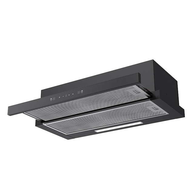 OEM 24 Inches Slim Vented Electric Range Hood Smoke Extractor Built-in Kitchen Chimney for Hotel Household Use Cooker Hood