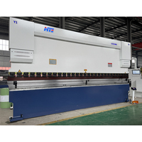 Presse plieuse électrique semi-automatique WE67K-220T6100, mini-machine de pliage de table, à bas prix