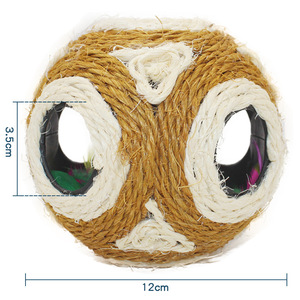 Jouets pour chats en plumes à six trous, jouets à mâcher, anti-ennui, pour aiguiser les griffes, <span class=keywords><strong>Yuhan</strong></span> CT6132 - Product Image 5