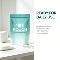 Sachet Doypack refermable personnalisé en PET/PE recyclable de petite taille pour emballage alimentaire (snacks, chips, etc.) – 3,5 oz