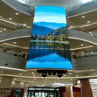 Écran LED transparent de haute qualité, personnalisable, prix fabricant, vente directe, pour mur vidéo publicitaire