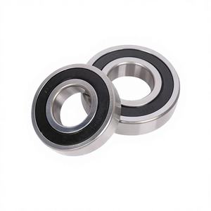 ตลับลูกปืนเม็ดกลมร่องลึก 6200-6206 ตลับลูกปืนมอเตอร์ความเร็วสูงแบบปิดผนึกเหล็กสองแถว - Product Image 3