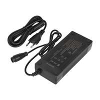 Chargeur de batterie pour trottinette électrique LP16 66,4 V 1,75 A, prise EU, chargeur de trottinette 66,4 V pour DUALTRON, chargeur universel 66,4 V